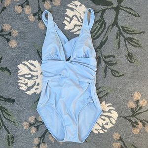 Light blue one piece